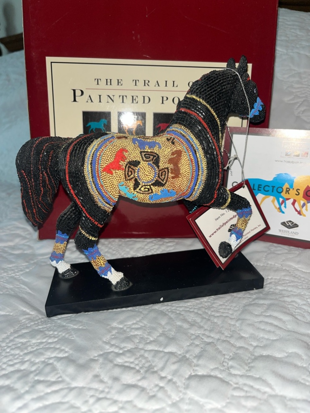 Navajo Black Beauty-The Trail of Painted Ponies - Picture 3 of 6